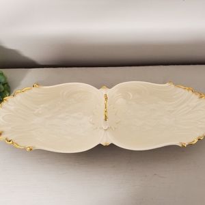 Lenox Pineapple Double Bowl Candy/Nut Dish